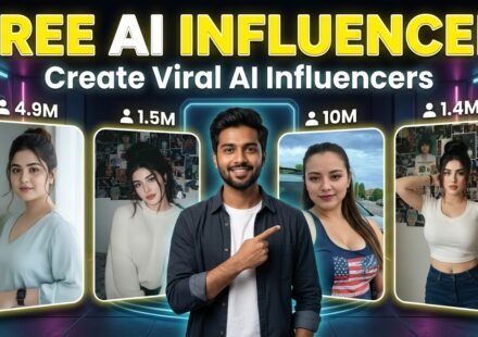 How to Create an AI Influencer Using Free AI Tools (Step-by-Step Guide)