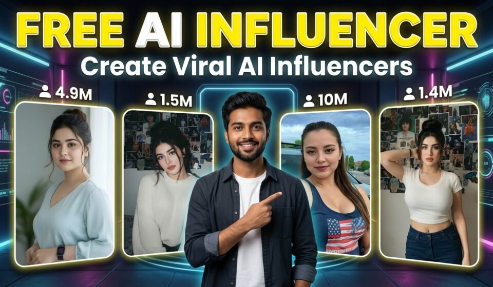 How to Create an AI Influencer Using Free AI Tools (Step-by-Step Guide)