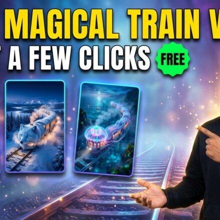 How to Create Cinematic AI Animal Train Videos Using ChatGPT Prompts